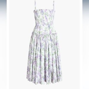 EUC Hill House The Seraphina Midi Nap Dress in Size XXS in Wisteria